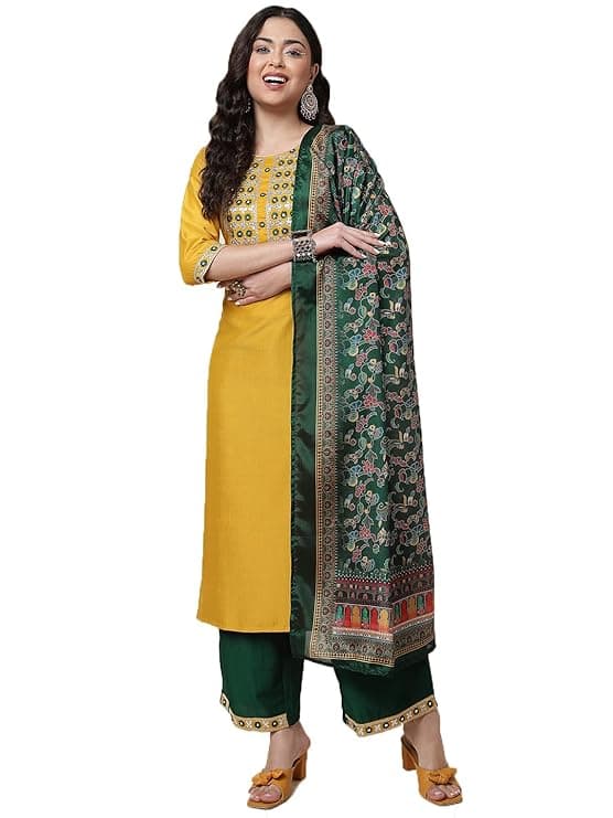 Women’s Printed Rayon Ethnic Kurta