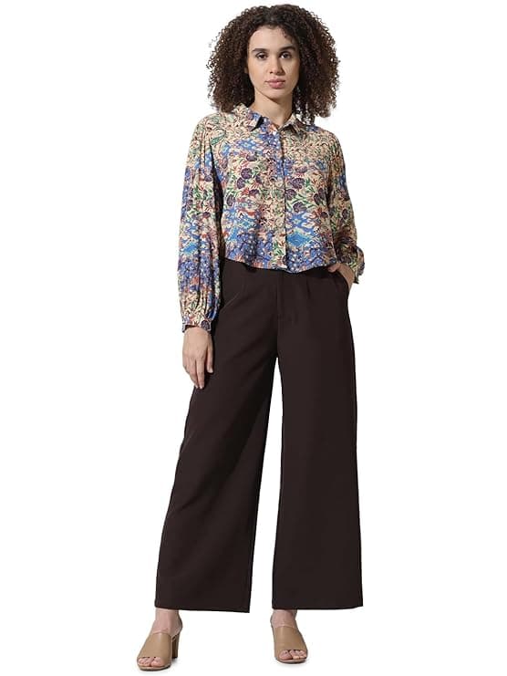 Women’s Mandarin Collar Stylish Shirt