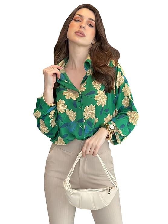 Women’s Oversized Trendy Cotton Shirt